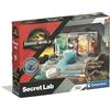 Clementoni Jurassic World - Rebirth, Secret Lab, Modellino di T-Rex e Spinosauro, con Laboratorio Segreto e Kit per Slime, Gioco Scientifico +8 Anni, Made in Italy, Lingua Italiana