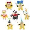 Laruokivi Anime Koopalings Larry Lemmy Iggy Wendy Ludwig Morton Roy Peluche Giocattolo King Bowser Jr Koopa Stuffed Animal Doll 7 pezzi Set