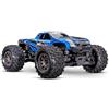 TRAXXAS Mini Maxx 4WD BL-2S RTR 1:12 Monster Truck blu con batteria + caricatore USB/C da 2 A