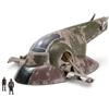 Bizak Star Wars Micro Galaxy Squadron, Nave Deluxe Boba Fett, include 2 figure (62610027)