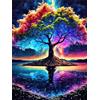 QiHon Puzzle 1500 pezzi, Albero della Vita Puzzle Classici per Adulti, Giocattoli di Gioco Impegnativi, puzzle Impossibile, Puzzles per Gioco Familiare, Regalo per Amore e Amico 87 x 57 cm