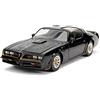 Jada Toys 253203041 Fast & Furious Tego's 1977 Pontiac Firebird, auto, modello tuning in scala 1:24, porte apribili, cofano e bagagliaio, ruota libera, nero