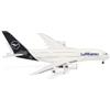 Herpa modello di aereo Lufthansa Airbus A380 - D-AIMK Düsseldorf in scala 1:500 - modello di aereo, pezzo da collezione, miniatura deco, statuetta senza supporto in metallo