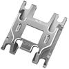 GPM Aluminium 7075-T6 Chassis Skid Plate for Traxxas 1:18 TRX4M Ford Bronco Crawler 97074-1 / TRX4M Land Rover Defender 97054-1 / TRX4M K10 High Trail Crawler 97064-1 Upgrades - Silver