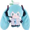 Zhongkaihua Miku Peluche Anime Figure di peluche animate Anime Merch, personaggio dei manga Miku cartone animato in cotone, decorazione per la casa 21CM