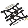 GPM Tamiya TT02B Aggiornamento Parti Aluminium Rear Lower Arm - 1Pr Black