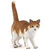Papo - Statuetta Gatto Rosso Realistica - 3 Anni + - Collezione Cani e Gatti - Gioco Educativo Animali Domestici - Idea Regalo Giocattolo Bambina Bambino