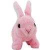 Uoqpty Bunny interattivo realistico, coniglietto interattivo realistico,Figura peluche interattiva giocattolo simpatico coniglietto imbottito | Pet elettronico di coniglio realistico per ragazzi,