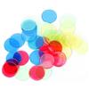 YARNOW 20pezzi Gettoni Tombola Trasparenti in Plastica Verde Marcatori Bingo Per Giochi Didattici e Fiches Per Apprendimento Matematico e Giochi Ragazzo Ragazza
