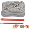 Generisch Kit di scavo per dinosauri fossili Digging Kit, kit di paleontologia per bambini STEM Learning Science Esperimenti educativi con archeologia - Strumenti per gioco sensoriale, Outdo