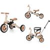 Petite&Mars Triciclo Multifunzione 5 in 1 Turbo* Bicicletta * triciciclo * girante * Auto Antiscivolo * Veicolo Girello (Desert Sand)