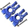 GPM Aluminium 7075-T6 Rear Knuckle Arms for Traxxas 1/8 4WD Sledge Monster Truck 95076-4 - 6Pc Set Blue