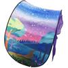 LEEMASING Tende da letto Fantasy Fun pieghevole Play Pop up Outdoor Indoor Dream Twin Size per ragazzi e ragazze, tende per bambini Playhouse, Natale compleanno (Fantacy Forest)