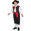 Pegasus Costume Figaro Barbiere Di Siviglia Bambino Di Carnevale (11/12 ANNI)