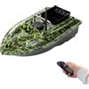 Charocean 500 m telecomandata barca per mangimi, pesca notturna, esca con luce del navigatore a LED, telecomando, barche di alimentazione Bait Boat, barca per esca telecomandata, carico 1,5 kg