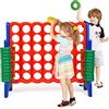 RELAX4LIFE Forza 4 Gioco Gigante per Bambini e Adulti, per Esterno e Interno, (120x42x104cm, Classico-A)