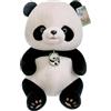 Generico Giocattolo peluche panda ripieno, peluche Panda - Bel cuscino giocattolo in panda morbido | Adorabile cuscino per cuscini per animali delicati giocattolo statue tocco per decorazioni per auto