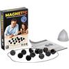 Generisch Gioco di scacchi magnetico portatile con magnete per viaggi e campeggio. Con 20-40 pietre magnetiche come regalo per bambini dai 9 ai 14 anni. Include puzzle Checkers gioco in forme geometriche.