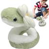 Yulokdwi Serpente di peluche, serpente di peluche | 15,75 pollici Simpatico peluche serpente verde - Decorazione da tavola, bambola mascotte 'anno del serpente, morbido peluche avvolgente per ragazze