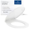 Villeroy & Boch O.novo copriwater - coperchio per water bianco lucido con chiusura ammortizzata - removibile, tavoletta wc in Duroplast - elegante coperchio water ovale - pezzo di ricambio originale