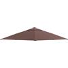 Tetto Di Ricambio Per Gazebo 3x3 M Da Giardino, Telo Gazebo Resistente All'acqua In Poliestere 180g/? Con 8 Fori Di Drenaggio E Prese D'aria, Solo co