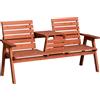 Panchina Esterni Legno Abete 2/3 Posti, Convertibile 160x68x92cm