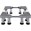 AFQBOEQXY Base regolabile for lavatrice, asciugatrice, frigorifero, lunghezza 42-66 cm, larghezza 18-22 cm, altezza(12legs)