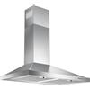 Zomagas 76,2 cm, cappa aspirante a parete, in acciaio inox, con ventilatore convertibile, 3 velocità, luce LED a risparmio energetico
