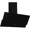 Respekta Cappa aspirante senza ingombro / 90 cm/struttura in metallo nero con pannello copriluce in vetro/funzione di espulsione e ricircolo dell'aria / CH66038-90SAM / A / 54 - 67,5 dB