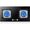 YINMAN Fornello A Gas 2 Fuochi, Fornello A Gas In Vetro Temperato Nero Da 5,2 KW, Piano Cottura Convertibile GN/GPL, Con Protezione Antincendio E Timer, Uso Da Tavolo/incorporato(NG)
