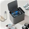 Generic Mini lavatrice per scarpe, lavatrice automatica per scarpe, pulizia avvolgente a 360°, mini lavatrice per scarpe per appartamenti, dormitori, viaggi di lavoro