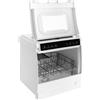 MooBeey Mini lavastoviglie da tavolo autoportante con 6 programmi, lavastoviglie da tavolo con scatola disinfettante coltelli, lavastoviglie multifunzione per cucine di casa, appartamenti, dormitori
