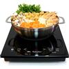 Mr. Induction SPT SR-1882-42BA - Piano cottura a induzione 1650 W (integrato) + pentola in acciaio INOX