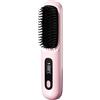 Qukoielly Spazzola Termica per Capelli | Styler Asciugacapelli Volumizzante - Spazzola Elettrica Senza Fili Con 3 Livelli Regolabili Schermo Touch Per Styling Donne Ragazze Casa Viaggio Volume