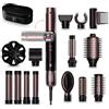 Cecotec Modellatore per capelli AirGlisse 14in1 Flex Black con 14 Testine. 1400W, 110000 RPM, Display, Tecnologia Coanda, Motore Brushless, Funzione Rotante e Rivestimento in Ceramica e Cheratina