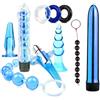 EVANEM [10 pezzi] SexShop Hot Coppie portatili Yoga gioco Accessorio Set principianti Yoga Kit-K20 (Blu-1, Stile1)