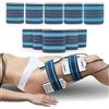 Elitzia Fascia elastica azzurra e tradizionale blu reale per Beuty Machine Lipolaser, pezzi di ricambio, 3 dimensioni, 10 pezzi, ETL06BD