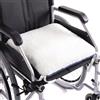 Mobiclinic®, Cuscino antidecubito, Ortopedico, Per coccige, Emorroidi, Quadrato, Marchio europeo, Sedia, Divano, A rotelle, Prevenzione delle ulcere da pressione, Bianco