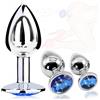 Shicpgble RY4V-3 Prodotti Acciaio Lisci Multi-Sized (Blu) plúg ànalé dilàtatóré ànàl ànàleséx tóy kit bútt dilatàtóri palliné ànàli dildó séxytóysys vibràtoréper próféssionàlé in ànó per donna uomo coppie
