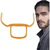 Generic Guida per il regolabarba da uomo, per barba da uomo, strumento per lo styling della barba per pizzetto, barba francese e barba piena