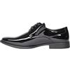 Ciabalù Scarpe Uomo Eleganti Lucide Derby con Lacci Verniciate