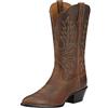 ARIAT Heritage R Toe Western Boot, Stivali da Cowboy Tradizionali Donna, Marrone Invecchiato, 37 EU