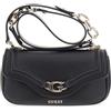 GUESS borsa a tracolla Dea Crossbody Flap Bag Black nero