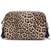 Liu Jo Manhattan M Borsa a Tracolla Leopardato, Similpelle, 24 x 16.5 x 7.3 cm, con Tracolla Regolabile e Tasca Interna