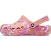 Crocs Unisex Adulto Baya Marbled Amazon Clog Sabot, Papaya/Multi, 46/47 EU