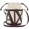 Armani Exchange Borsa donna secchiello natural/dusk shade BS26AX20 XW002183 AF22635 M6262 Dimensioni borsa: PICCOLA