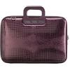 Bombata Shiny Cocco - Borsa Porta Computer con Tracolla, Elegante e Funzionale, Unisex, 100% Vegan, per Professionisti e Studenti, Viola - 15.6/16 Pollici