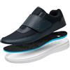 Generico Scarpe Anziani per Fascite Plantare Uomo Ortopediche da Ginnastica Sportive Per Fascite Plantare Pantofole Leggere con Strappo Scarpe Sportive Ortopediche(Black,43 EU)