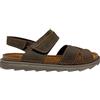 Lumberjack Sandali Uomo SMD8806 Casual Comodi Estivi Aperti Strappo Pelle Marron