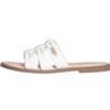 Liu Jo Sandalo Amira 932 Ciabatta Donna Tessuto Bianco 38